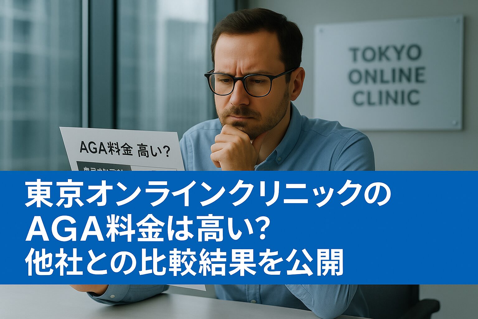 東京オンラインクリニックの料金を調査